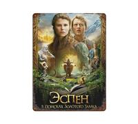 PZXXUEHY Ember Boy Searches for The Golden Castle Movie PosterWall Decor Art Metal Tin Poster Modern Bar Decorations40x30cm