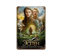 PZXXUEHY Ember Boy Searches for The Golden Castle Movie PosterWall Decor Art Metal Tin Poster Modern Bar Decorations30x20cm