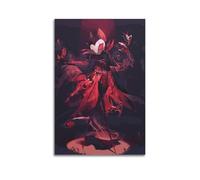 PZXXUEHY Hollow Knight - Poster décoratif sur toile - Impression d'art moderne pour chambre à coucher - 40 x 60 cm