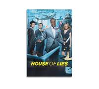 PZXXUEHY Poster de film House of Lies - Impression sur toile - Décoration murale moderne pour chambre à coucher - 30 x 45 cm