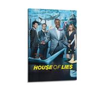 PZXXUEHY Poster de film House of Lies - Impression sur toile - Décoration murale moderne pour chambre à coucher - 40 x 60 cm
