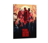 PZXXUEHY Poster décoratif sur toile Fear The Walking Dead - Impression d'art moderne pour chambre à coucher - 20 x 30 cm