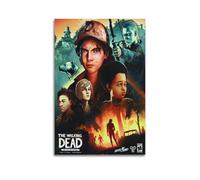 PZXXUEHY Poster décoratif sur toile représentant le jeu vidéo The Walking Dead - Impression d'art moderne pour chambre à coucher - 30 x 45 cm