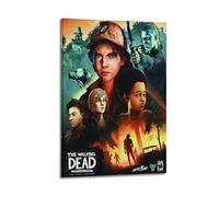 PZXXUEHY Poster décoratif sur toile représentant le jeu vidéo The Walking Dead - Impression d'art moderne pour chambre à coucher - 30 x 45 cm