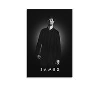 PZXXUEHY Poster décoratif sur toile représentant le musicien James Blake - Décoration murale moderne pour chambre à coucher (60 x 90 cm)