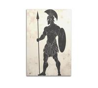 PZXXUEHY Poster décoratif sur toile représentant les dieux grecs et la mythologie - Poster et image d'art moderne pour chambre à coucher (30 x 45 cm)
