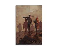 PZXXUEHY Poster décoratif sur toile The Walking Dead Game - Impression d'art moderne pour chambre à coucher - 30 x 45 cm