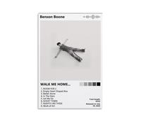 PZYASX Benson Boone Walk Me Home Poster imperméable sur toile décorative pour bureau, chambre à coucher, salon, 40 x 60 cm, style sans cadre