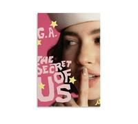 PZYASX Gracie Abrams The Secret Of Us Poster mural imperméable sur toile pour décoration de bureau, chambre à coucher, salon, 50 x 75 cm, style sans cadre