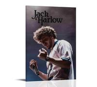 PZYASX Jack Harlow Jackman - Peinture murale imperméable sur toile - Convient pour la décoration de bureau, chambre à coucher, salon - 40 x 60 cm - Style cadre