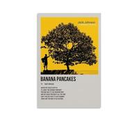 PZYASX Jack Johnson In Between Dreams Poster mural imperméable sur toile pour décoration de bureau, chambre à coucher, salon, 50 x 75 cm, style sans cadre