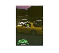 PZYASX Jackboys Poster mural imperméable sur toile pour décoration de bureau, chambre à coucher, salon, 40 x 60 cm, sans cadre