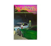 PZYASX Jackboys Poster mural imperméable sur toile pour décoration de bureau, chambre à coucher, salon, 60 x 90 cm, sans cadre