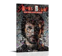 PZYASX James Blunt All The Lost Souls Poster imperméable sur toile décorative adaptée pour la décoration de bureau, chambre à coucher, salon, 20 x 30 cm, style cadre