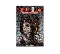 PZYASX James Blunt All The Lost Souls Poster imperméable sur toile décorative convient pour la décoration de bureau, chambre à coucher, salon, 60 x 90 cm, style sans cadre
