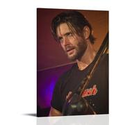 PZYASX Jensen Ackles - Peinture murale imperméable sur toile - Convient pour la décoration de bureau, de chambre à coucher, de salon - 40 x 60 cm - Style cadre