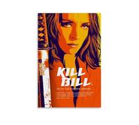 PZYASX Kill Bill Poster mural imperméable sur toile pour décoration de bureau, chambre à coucher, salon, 50 x 75 cm, style sans cadre