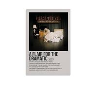 PZYASX Poster décoratif Pierce The Veil A Flair for The Dramatic imperméable, convient pour la décoration de bureau, chambre à coucher, salon, 20 x 30 cm, style sans cadre