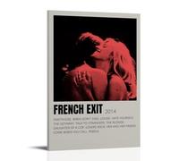PZYASX Poster TV Girl French Exit - Peinture murale imperméable sur toile - Convient pour la décoration de bureau, chambre à coucher, salon - 40 x 60 cm - Style 4 - Cadre 4