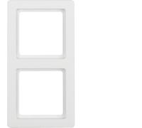 berker Berker Cadre blanc polaire, velours, 2 fois 10126089 Quantité:1