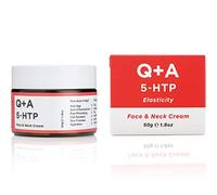 Q+A 5-HTP Crème visage et cou Hydratante pour améliorer l'élasticité de la peau et la production de collagène, 50g