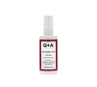 Q+A Brume faciale à l'acide hyaluronique (100 ml), brume hydratante pour le visage avec acide hyaluronique et aloe pour une hydratation instantanée, spray fixant pour calmer et rafraîchir, soin de la
