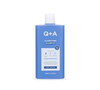 Q+A Shampooing Purifiant - Shampooing Nettoyant en Profondeur pour Cheveux Gras ou avec Résidus de Produits, Formulé avec Ingrédients Naturels pour Rafraîchir et Purifier (250ml)