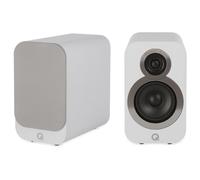 Q Acoustics 3010i Blanc Mat Paire d'Enceintes Bibliothèques
