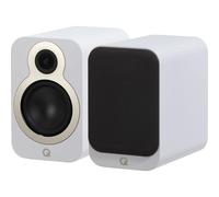 Q Acoustics 3020C Blanc mat - Enceintes bibliothèque (la paire)