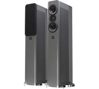 Q Acoustics Concept 500 2-voies Noir, Argent Avec fil