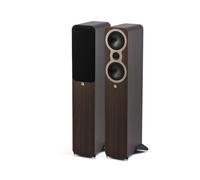Q Acoustics * NOUVEAU 3040c Haut-parleurs compacts au sol - Paire - 2 x 4,75 transducteur de basse conique incurvé continu, contreventement point à point, armoire HPE (pression égalisée