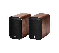 Q Acoustics Q M20 Noyer - Enceintes Bibliothèques Amplifiées (la paire)