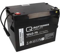 Q-Batteries 12LC-75 / 12V - 77Ah Batterie Plomb Type Cycle Profond AGM - VRLA