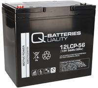 Q-Batteries 12LCP-56 / 12V - 56Ah Batterie Plomb Type Cycle Profond AGM - VRLA