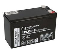 Q-Batteries 12LCP-9 / 12V - Batterie au plomb 9Ah Type de cycle AGM - Cycle prof