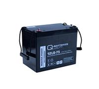 Q-Batteries 12LS-75 Batterie au Plomb 12 V 75 Ah Type Standard AGM 10 Ans