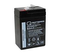 Q-Batteries 6LS-4.5 6V 4,5Ah Blei-Vlies Akku/AGM VRLA