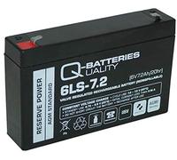 Q-Batteries 6LS-7.2 Batterie plomb-polaire AGM VRLA 6 V 7,2 Ah