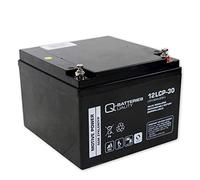 Q-Batteries Batterie au Plomb 12LCP-30/12 V - 30 Ah - Type de Cycle AGM - Deep Cycle VRLA