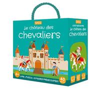 Q-BOX. Le château des chevaliers - + puzzle 40 pieces - Matteo Gaule - Sassi - Jeux livres objets