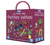 Q-BOX - Le jardin des petites bêtes - + puzzle - Giulia Pesavento - Sassi - Jeux livres objets