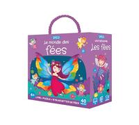 Matteo Gaule, Maria Sara Mabilia – Q-Box. Le Monde des fées – Livre 10 pages avec puzzle 40 pièces