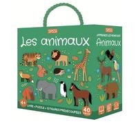 Q-BOX - Les animaux - + puzzle - AA.VV. - Sassi - Jeux livres objets