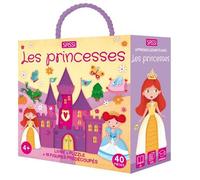 Q-box. Les princesses + puzzle - Matteo Gaule - Sassi - Boîte ou accessoire - Jeux livres objets