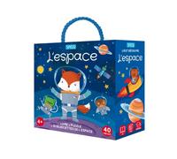 Sassi Junior – Boîte Q-box L'espace + puzzle – Matteo Gaule