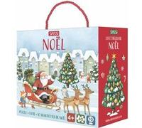 Livre Et Puzzle Noël Rouge TU