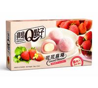 Q-Brand Mochis saveur cacao et fraise - 80 g