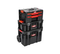 Q-Brick Set de 8 chariots à outils, taille XL, servante d'atelier, avec de nombreux accessoires l x p x h en cm : 53 x 38 x 98 cm