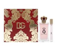 Q by Dolce and Gabbana for Women - 2 Pc Gift Set 3.3oz EDP Spray, 0.33oz EDP Spray