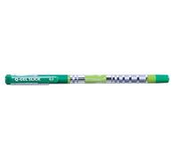 Q-Connect 0,5 mm Stylo gel liquide/Classique/Mine interchangeable/Poignée en caoutchouc/Encre imperméable/Boule 0,5 mm/Pour le travail/pour l'école/pour le quotidien / 12 pièces - 1